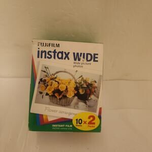 Fuji Film Instax Wide Instant Film 20 Sheets Dated 03/13